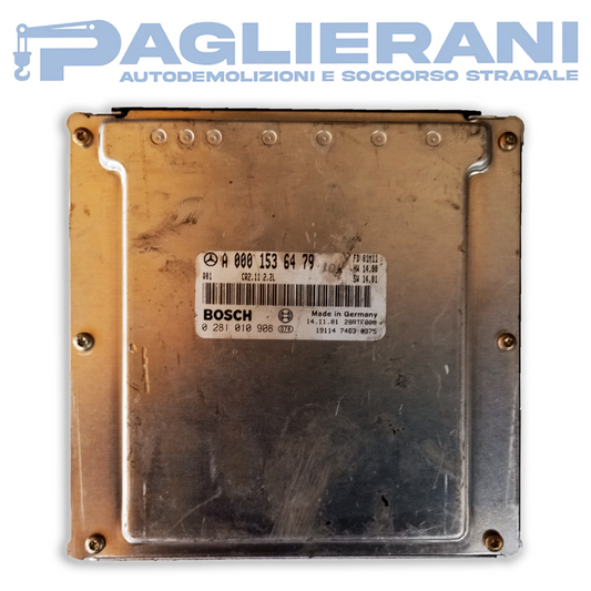 Centralina BOSCH ECU Motore Mercedes-Benz A0001536479 (Codice Rif. 0281010908)