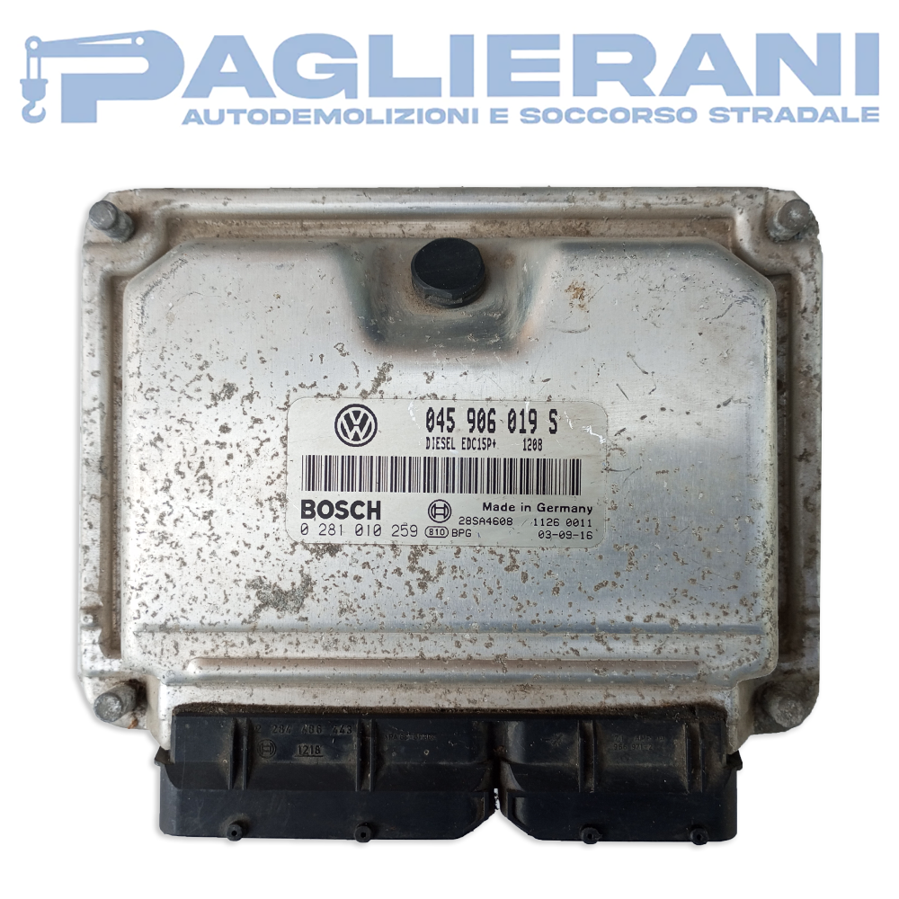 Centralina BOSCH ECU Motore VW Polo 045906019S (Codice Rif. 0281010259)