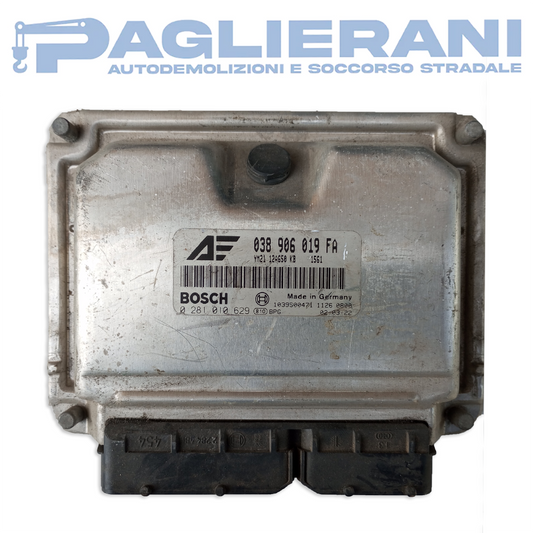 Centralina BOSCH ECU Motore VW/Ford 038906019FA (0281010629)