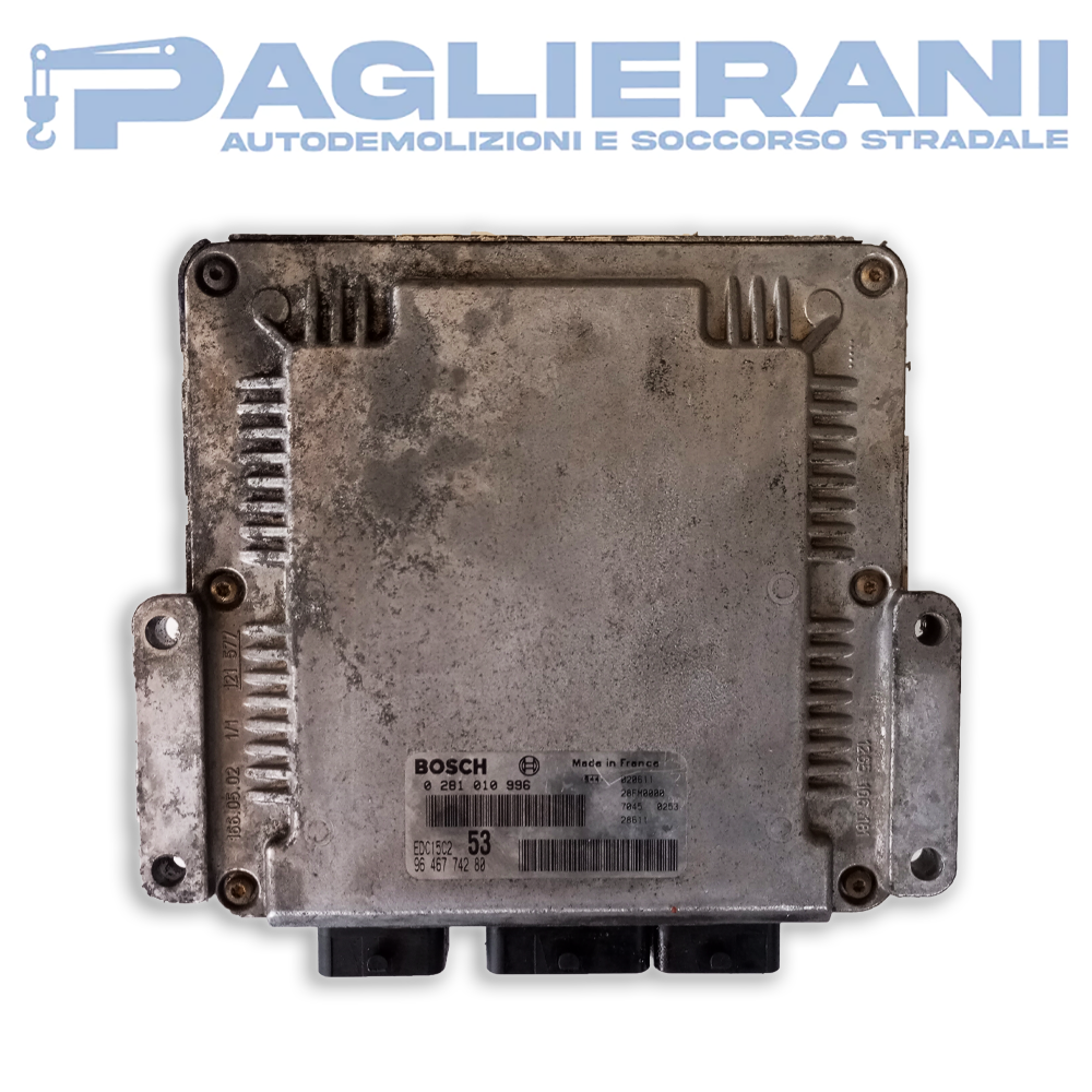 BOSCH ECU Engine Control Unit EDC15C2 Citroën /Peugeot (Ref. Code 028101096)