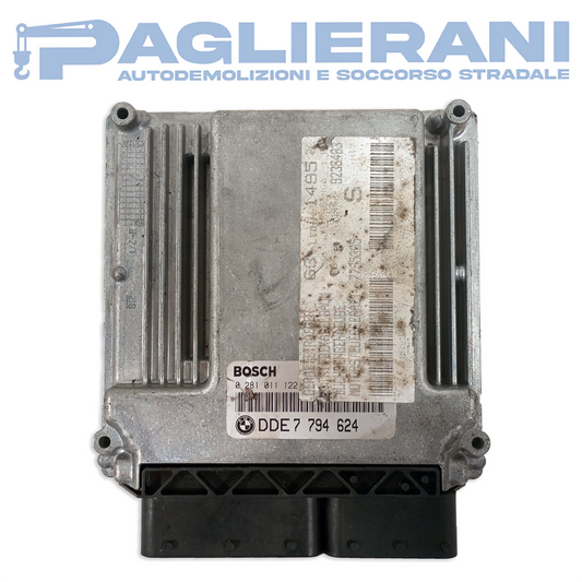 Centralina BOSCH ECU Motore DDE 7794624 (Codice Rif. 0281011122)