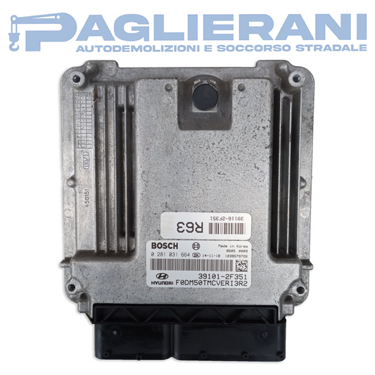 Centralina BOSCH ECU Motore KIA/Hyundai (Codice Rif. 0281031664)