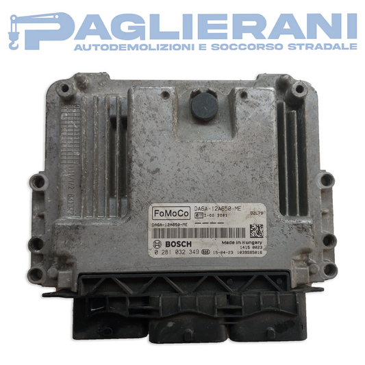 Centralina BOSCH ECU Motore Ford Fiesta 2017-2023 (Codice Rif. 0281032349)