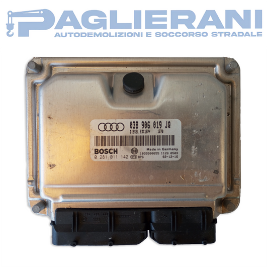 Centralina BOSCH ECU Motore 038906019JQ (Codice Rif. 0281011142)