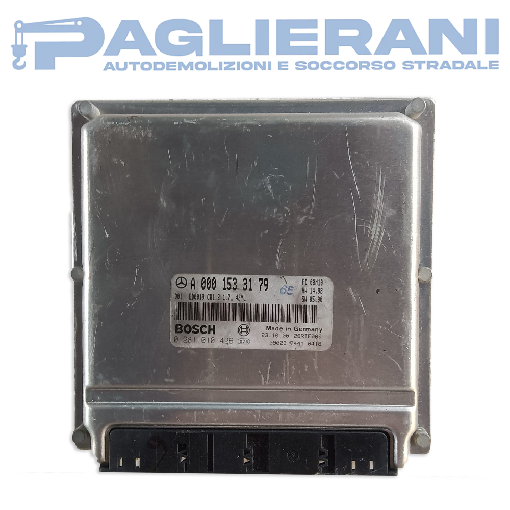 Centralina BOSCH ECU Motore 0281010426 Mercedes-Benz (Codice Rif. A0001533179)