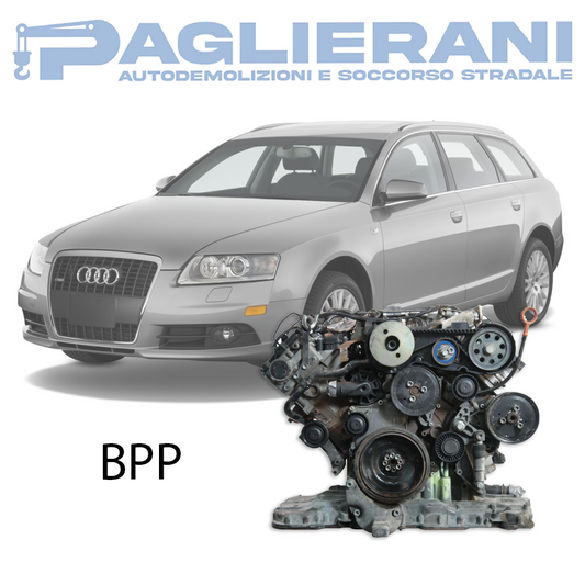 Motore BPP Audi A6 2004-2008 2700 [2.7] Diesel 132KW 180CV V6 TDI 200.000 KM
