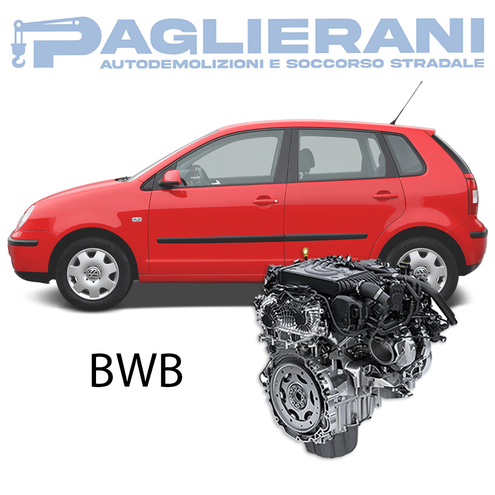 BWB Engine Volkswagen Polo 2008 1.4 TDI (1400cc) Diesel 110,000 Km 