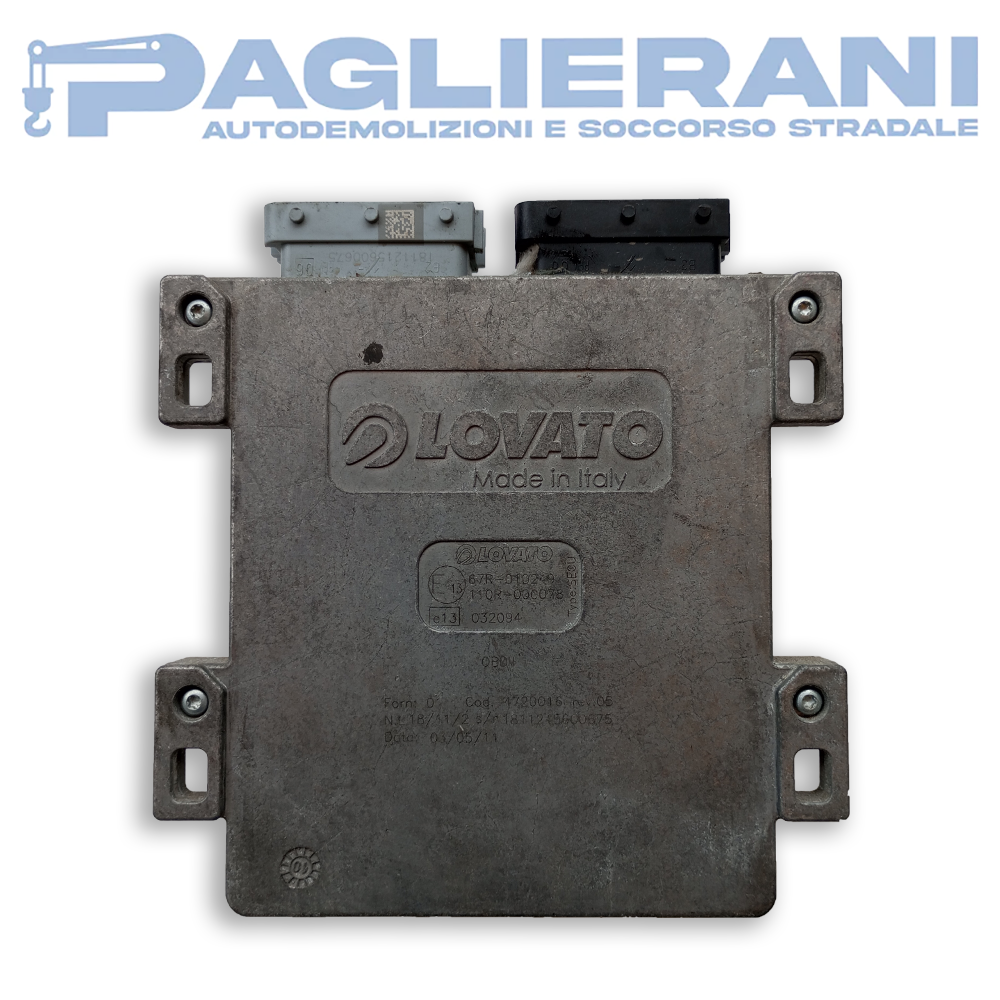 Centralina ECU Motore Iniezione Gas Lovato Fiat Punto 1.2 2003-2007 (Codice Rif. 032094 4720016)