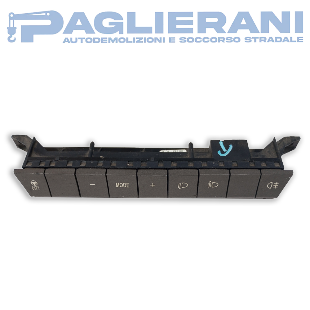 CITY volume light control panel Lancia Ypsilon 2003-2011 (Code Ref. 735361064)