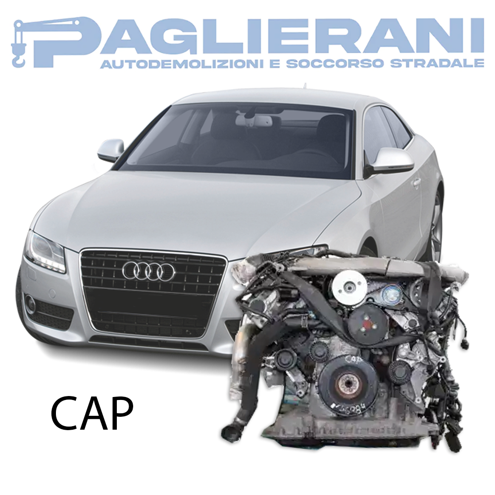 Motore CAP Audi A5 8T 3000cc V6 TDI Diesel 2008 190.000 Km