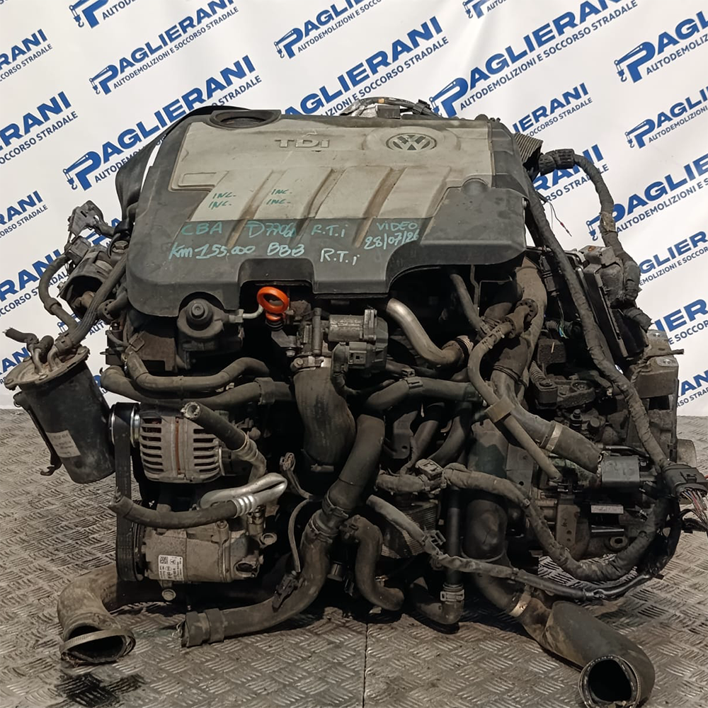 Engine CBA Volkswagen Passat B6 2005-2010 2000 [2.0] Petrol 105KW 143HP 155.000 KM