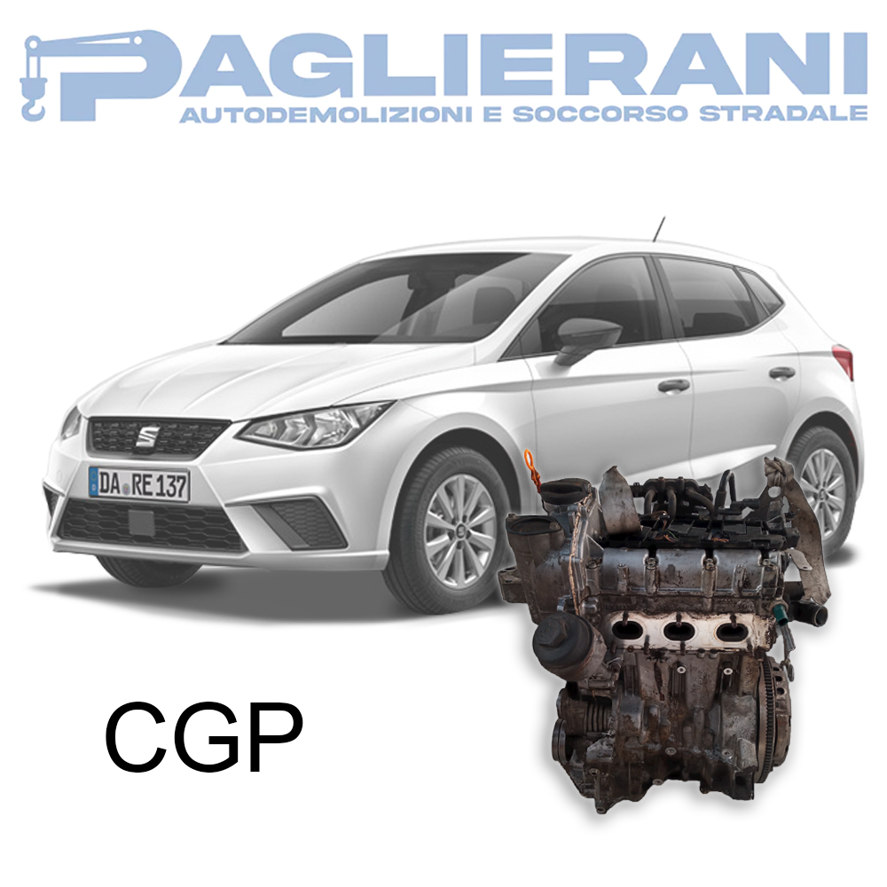 CGP Engine Seat Ibiza 2008-2011 1200 [1.2] Petrol 51KW 69CV Euro4 84.000 KM