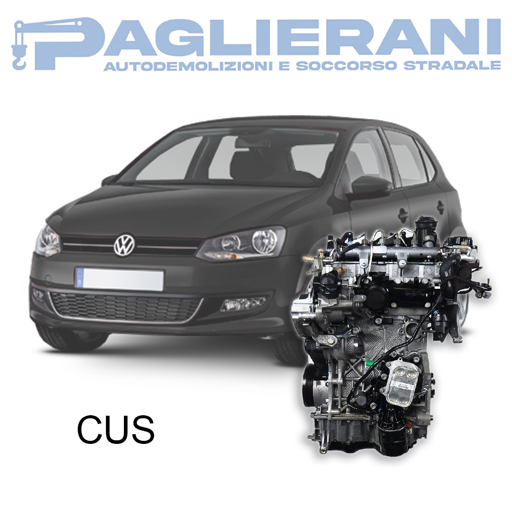 CUS Volkswagen Polo 2014-2018 Euro6 1400 [1.4] 55KW 70HP TDI Diesel 140.000 KM