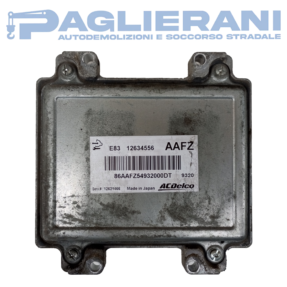 ACDelco Engine Control Unit ECU Opel Astra J 2009-2017 AAFZ E83 (12634556)