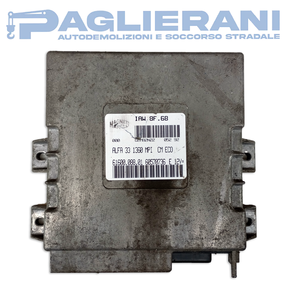 Magneti Marelli Engine ECU Control Unit Alfa Romeo 33 1983-1995 IAW 8F68 (60570736)