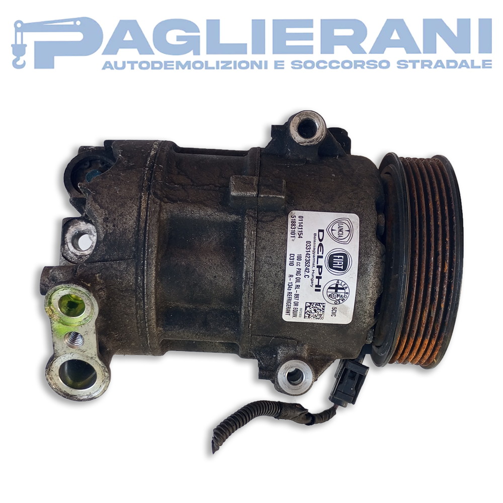 Original Fiat 500 L compressor (Ref. Code 01141154)