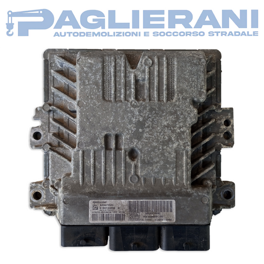 Centralina Continental ECU Motore SID807EVO Citroën/Peugeot HW9666681180 (Codice Rif. S180123009A)