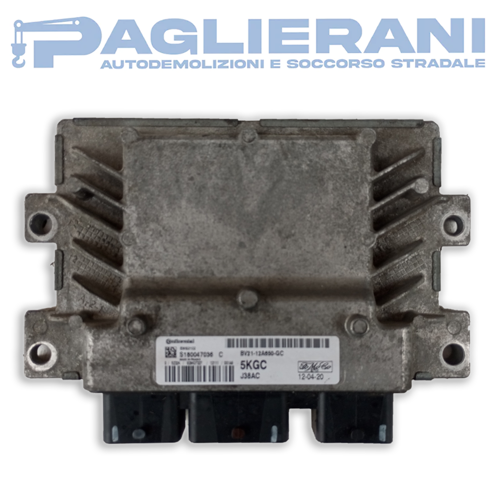 Centralina Continental ECU Motore Ford 5KGC J38AC (Codice Rif. S1800470S6 C)