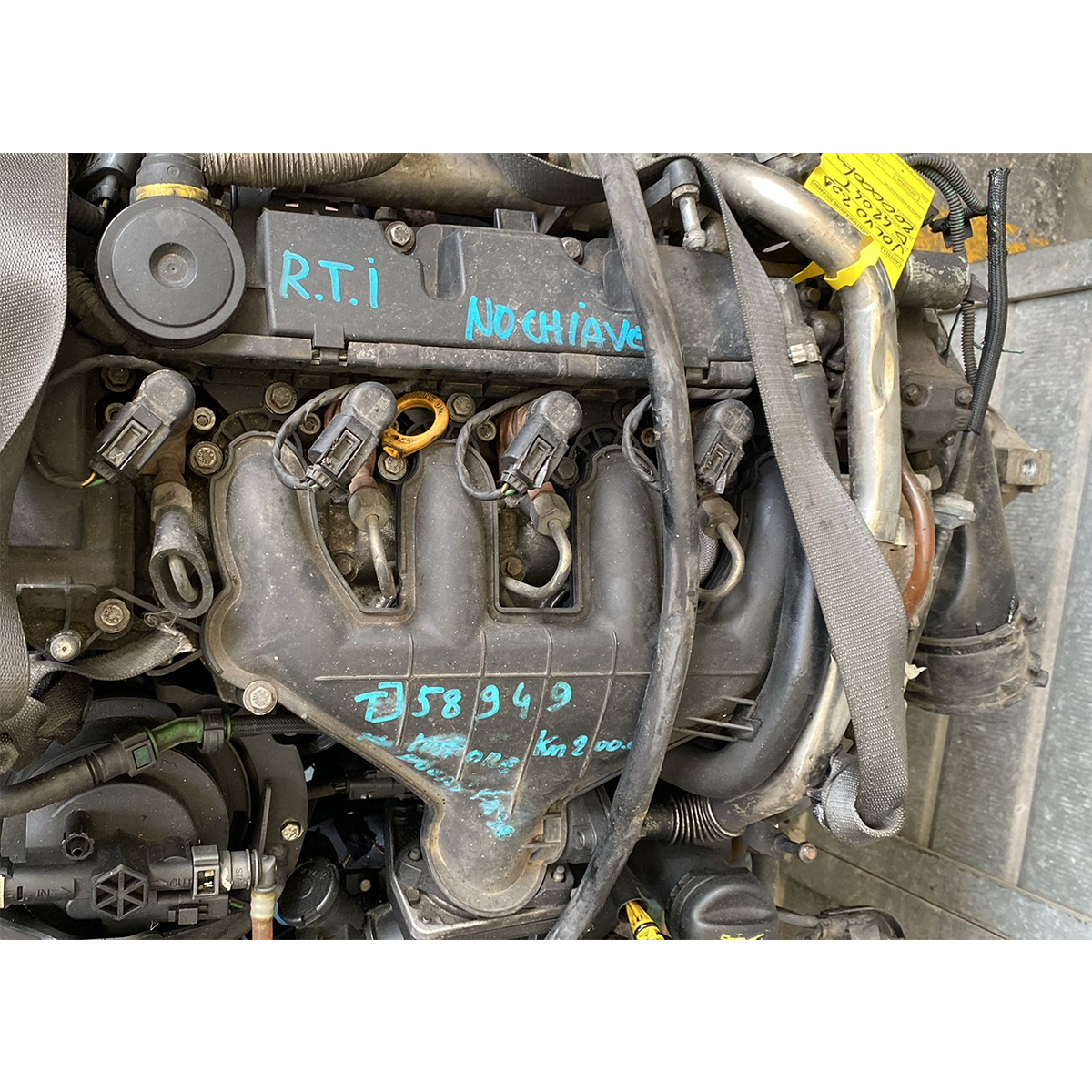 Engine D4204T Volvo S40 2009 2.0 16V Diesel 200,000 KM