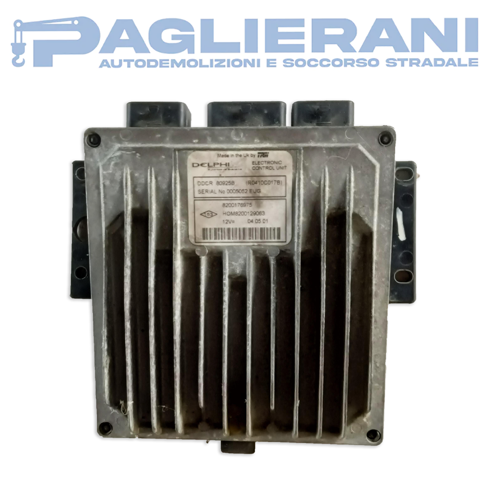 Centralina DELPHI TRW ECU Motore Renault Clio (Codice Rif. 8200176975)