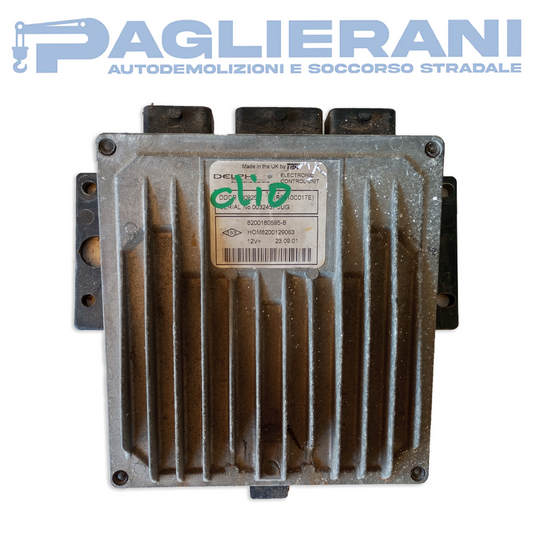 Centralina DELPHI TRW ECU Motore Renault Clio (Codice Rif. 8200180595-B)