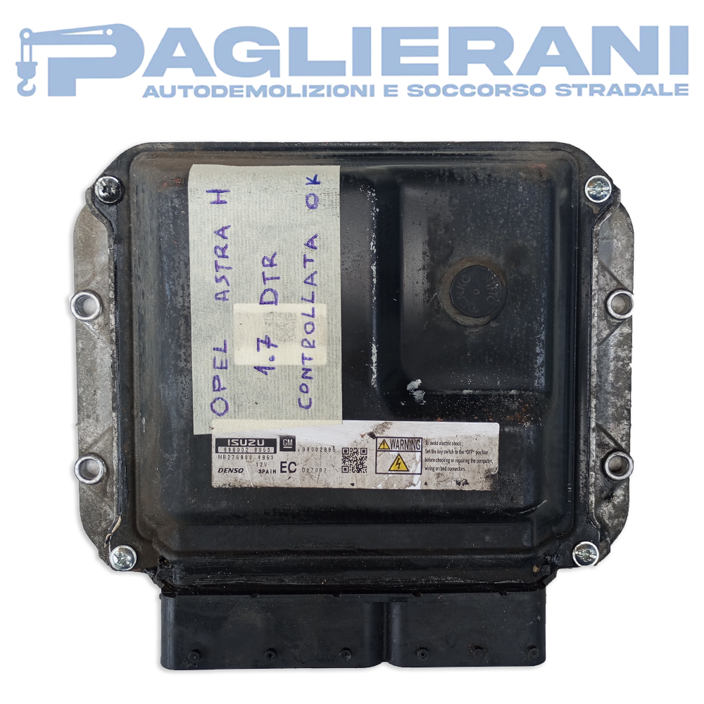 DENSO ECU Mitsubishi Engine Control Unit (Ref. Code 4N13 1860B422)