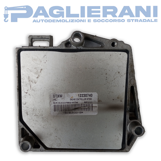 Centralina ECU DELPHI DELCO Engine Controller MT35E Opel DTXW (Codice Rif. 12230740)