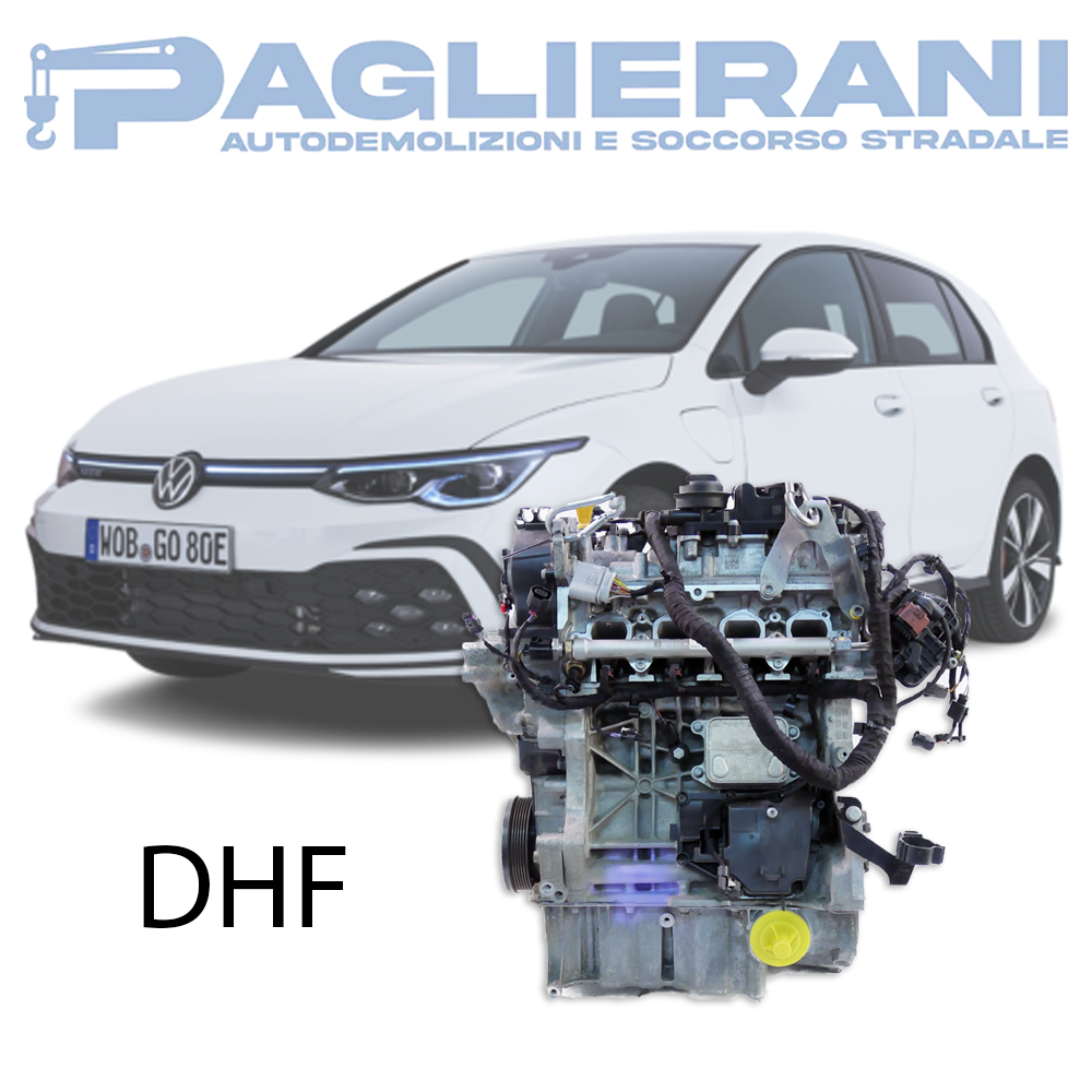 Original Engine DHF Volkswagen Golf Mk8 1500 [1.5] Petrol 96KW 130CV 2019-2024 100.000 KM