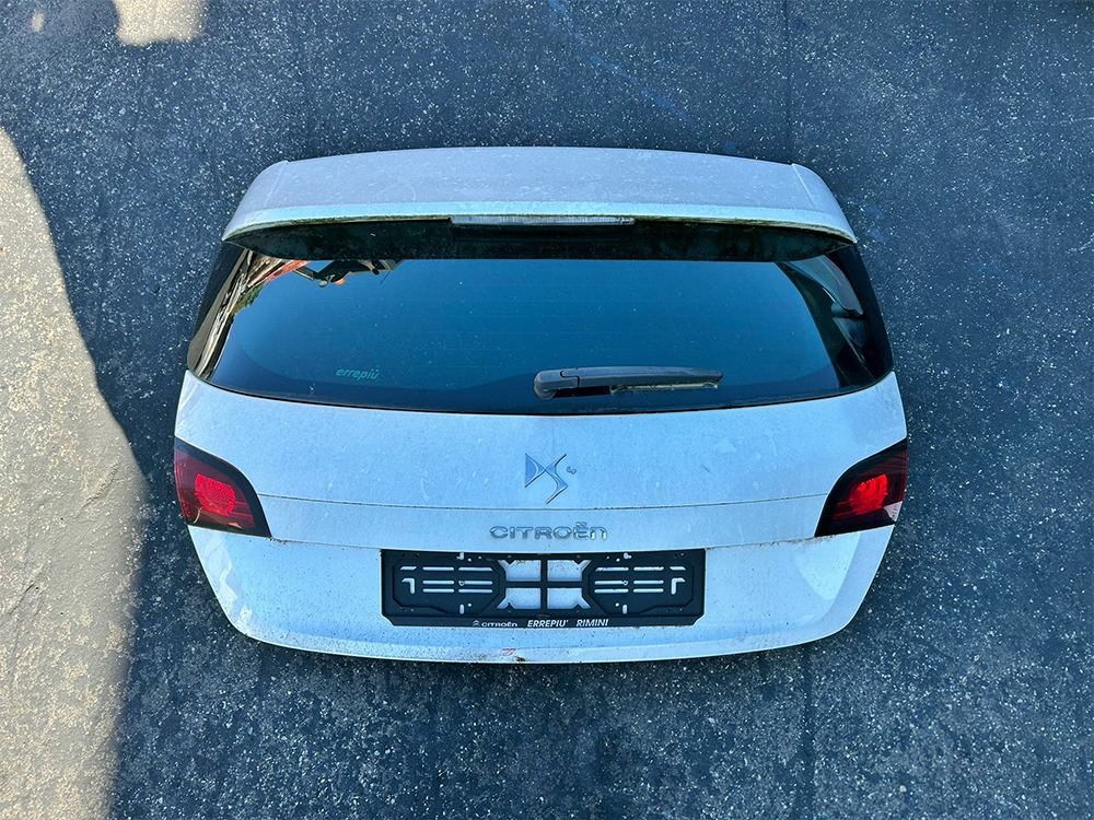 Portellone Completo Bagagliaio Porta Posteriore Originale Citroen DS4 2011-2018 Bianco