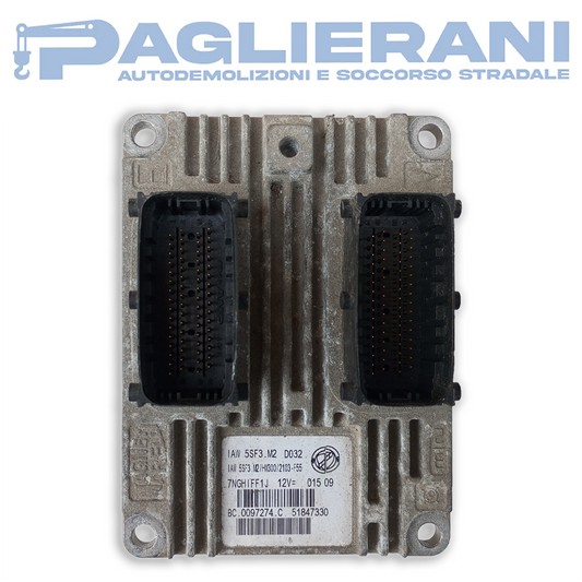 Centralina ECU Magneti Marelli IAW5SF3M2 (Codice Rif. 51847330)