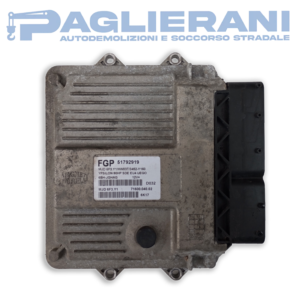 Centralina ECU Magneti Marelli FGP (Codice Rif. 51792919)