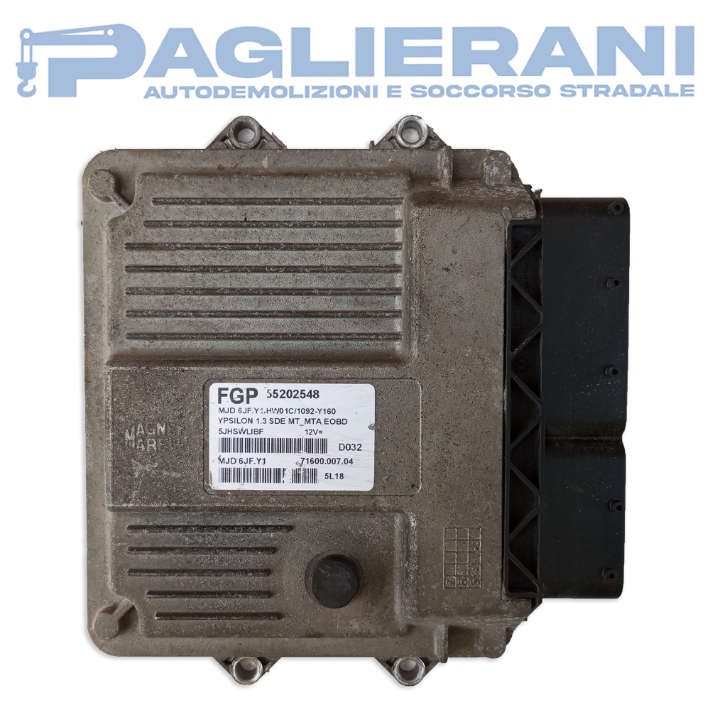 Centralina ECU Magneti Marelli Lancia Y FGP MJD 6JF.Y1 (Codice Rif. 55202548)