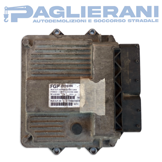 Centralina Magneti Marelli FPT ECU Motore FIAT Panda 169 2003-2012 MJD6JFS4 (55180280)