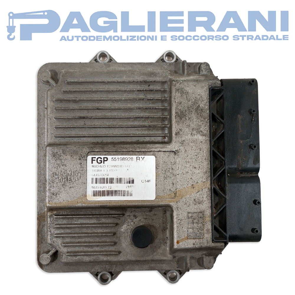 Centralina ECU Magneti Marelli FGP Opel MJD6J0T2 (Codice Rif. 55198928BX)