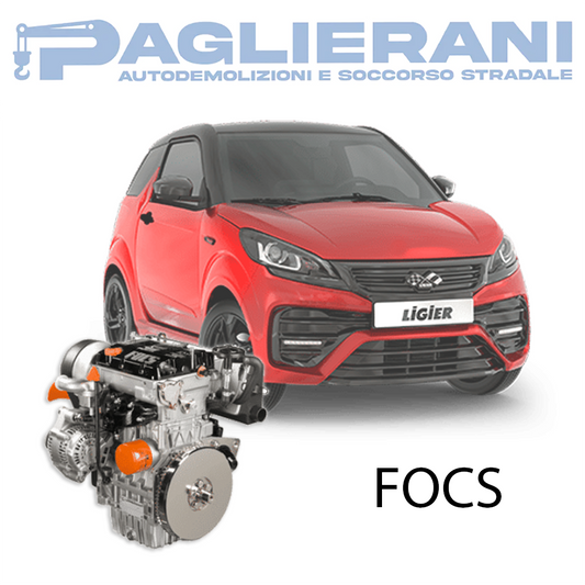 FOCS Diesel Engine Microcar Ligier 500cc 89,000 Km 