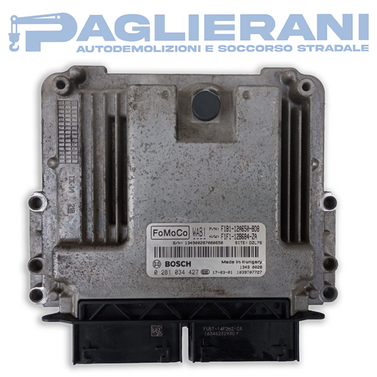 Centralina BOSCH ECU Motore 0281034427 FoMoCo (Codice Rif. F1B1-12A650-BDB)