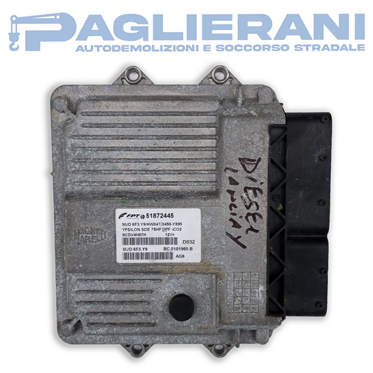 Centralina ECU Motore Magneti Marelli FPT MJD6F3.Y9 (Cod. Rif. 51872445)