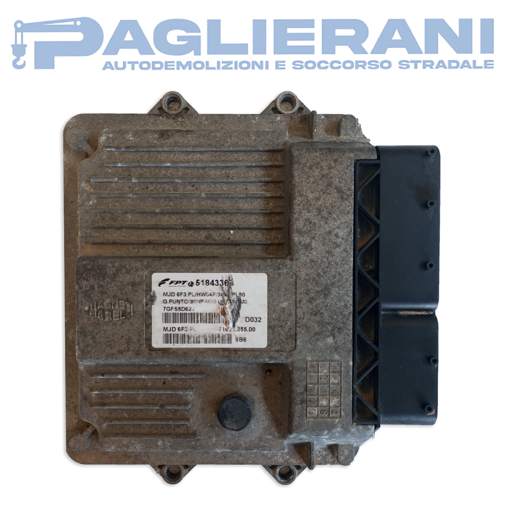 Centralina Magneti Marelli ECU Motore FPT MJD6F3.P2 (Cod. Rif. 51843366)