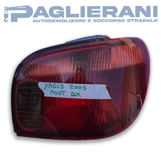 Fanale Posteriore DX Toyota Yaris 2005 Grado A