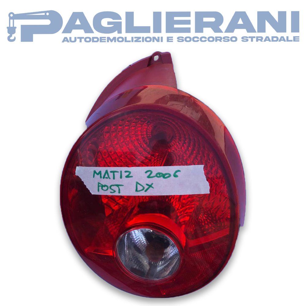 Right Rear Light Chevrolet Matiz 2006 Grade A