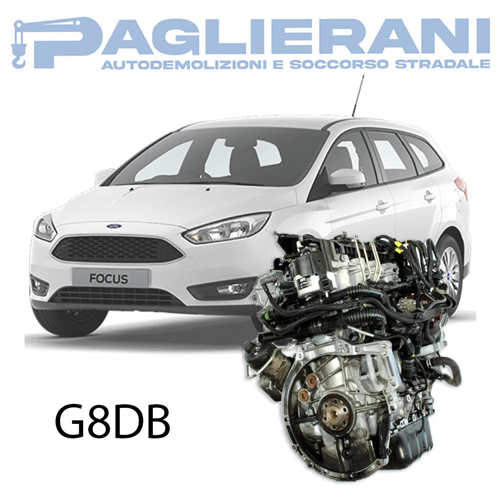 Motore G8DB Ford Focus 2004-2012 HDI Diesel 1.6 150.000 Km