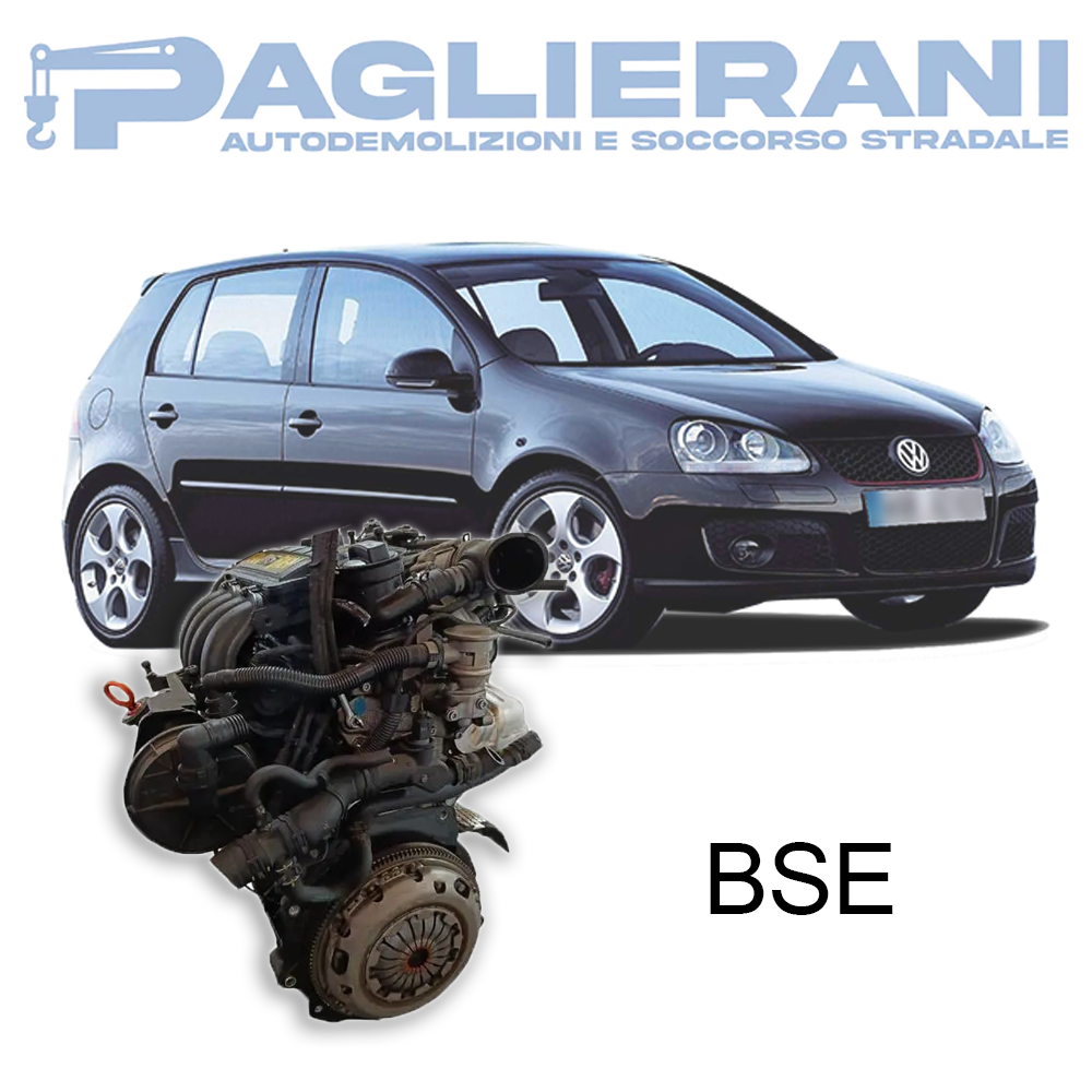 BSE Engine Volkswagen Golf V MK5 2004-2008 75KW 102CV 1600 [1.6] Petrol/LPG 115.000 KM