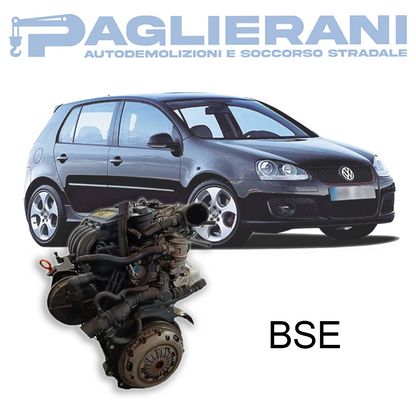 BSE Engine Volkswagen Golf V MK5 2004-2008 75KW 102CV 1600 [1.6] Petrol/LPG 115.000 KM