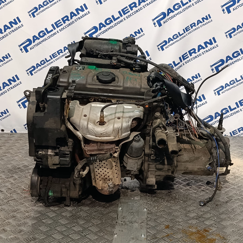 Motore HFX Peugeot 206+ 2002-2013 Euro5 1100 [1.1] Benzina 44KW 60CV 176.000 KM