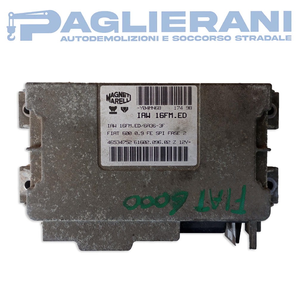 Centralina ECU Motore Magneti Marelli IAW 16FM.ED (Codice Rif. 46534752)