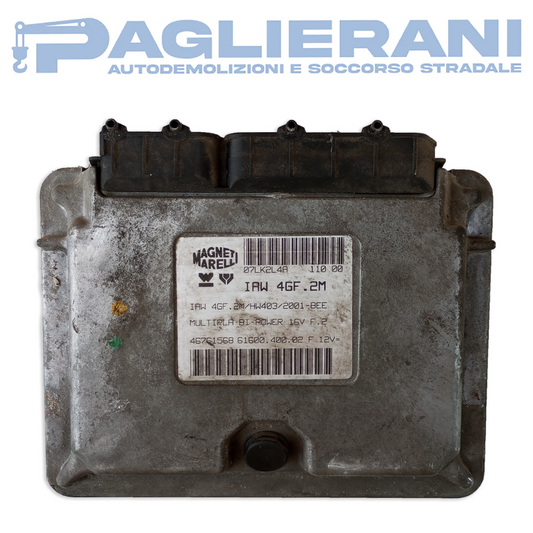 Centralina Magneti Marelli ECU Motore FIAT Multipla IAW 4GF.2M (Codice Rif. 46761568)