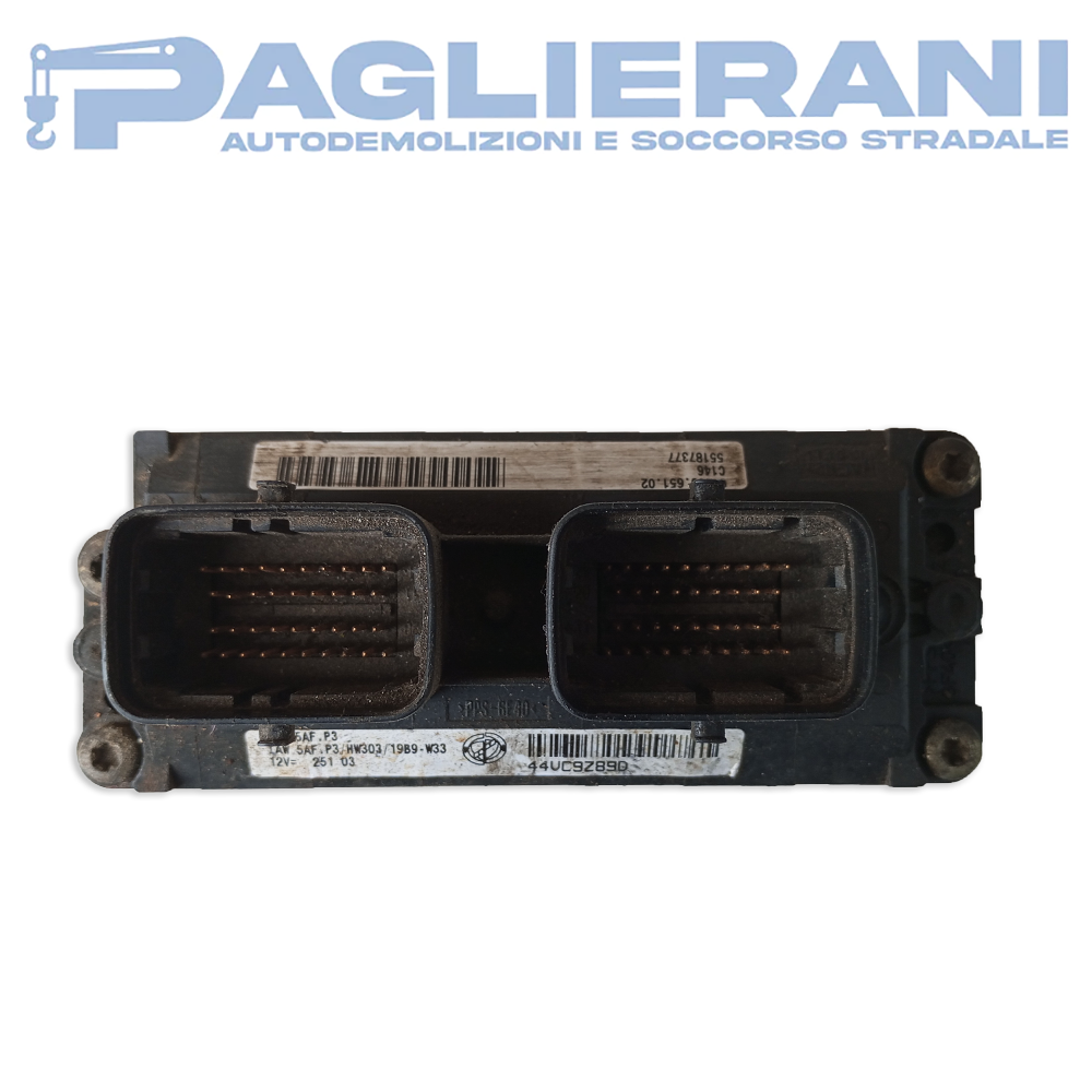 Centralina Magneti Marelli ECU IAW5AF.P3 (Codice Rif. 55187377)