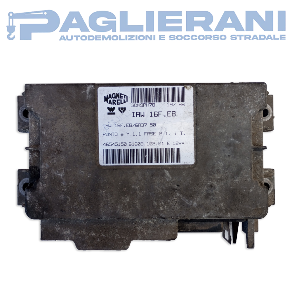 Centralina ECU Motore Magneti Marelli IAW 16F.EB FIAT Punto (Codice Rif. 46545150)