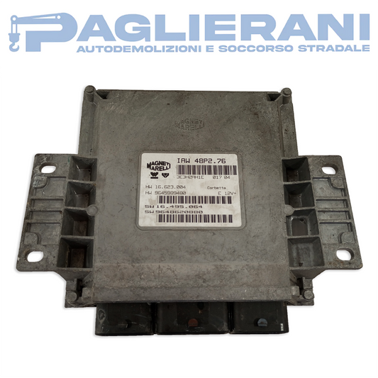 Centralina ECU Motore Magneti Marelli HW9645989480 (Codice Rif. IAW48P2.76)