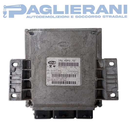 Centralina ECU Motore Magneti Marelli Citroën SW9647714780 (Codice Rif. IAW48P2.72)